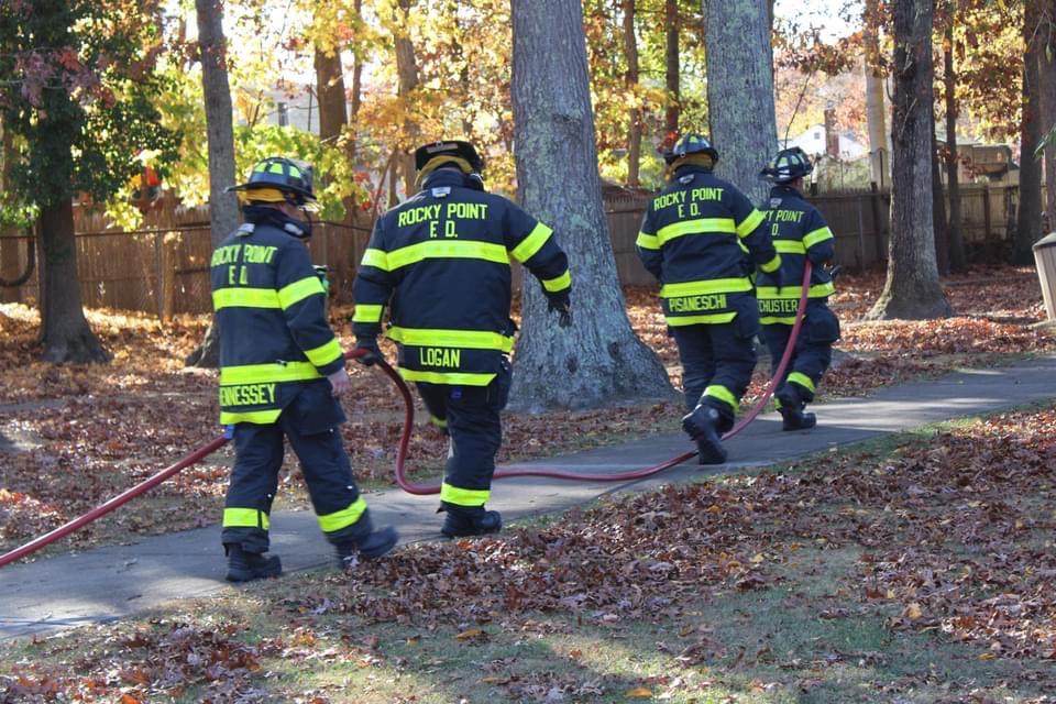 Brush Fire: Members operating at brush fire on Milker Ave
2024. ( photo not mine)