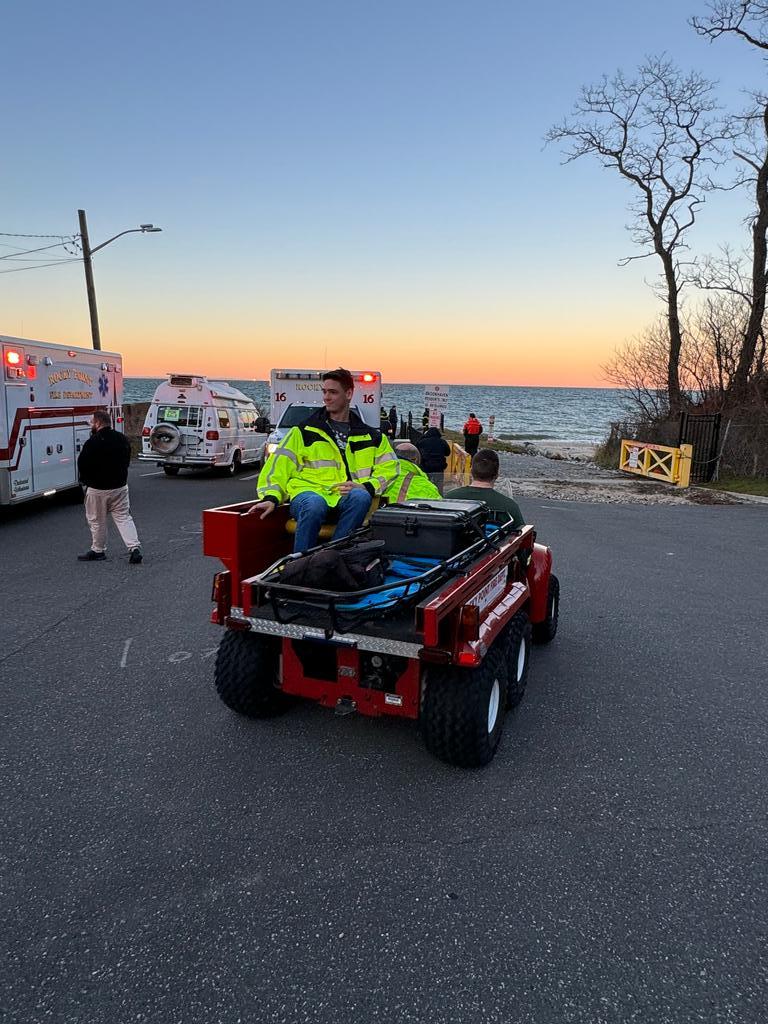 Paraglider In Distresss: ATV unit leaving for recon operations along beach for potential glider unable to land 
2023