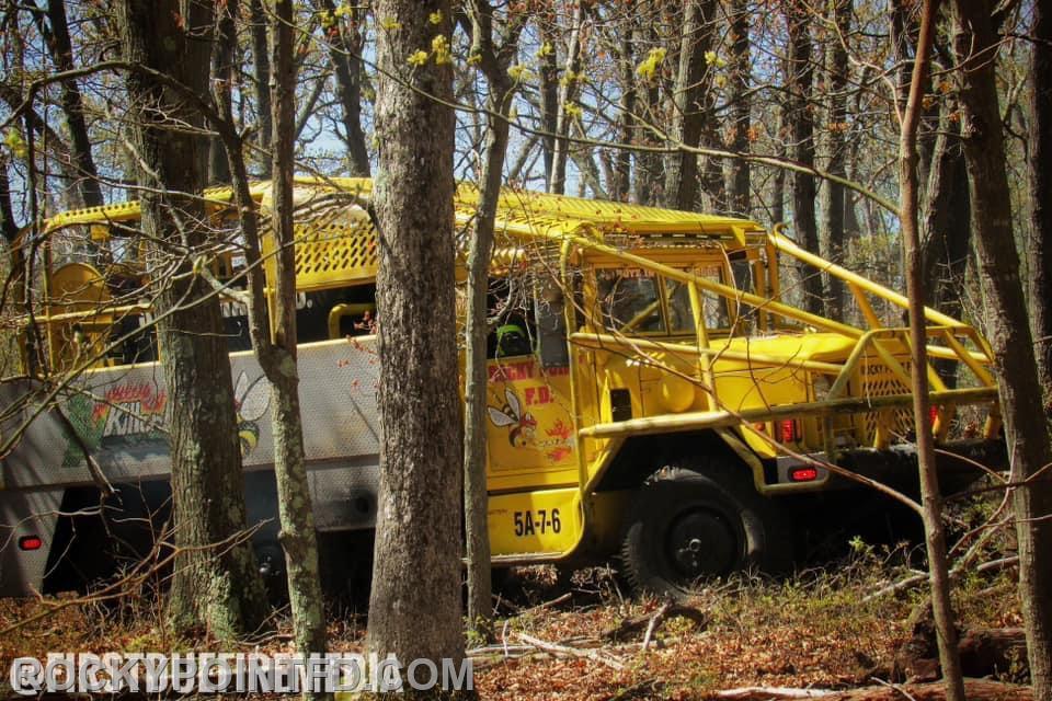 Brush Fire: BT-6 making entry to brush fire in vicinity of Woodland Rd. 2024