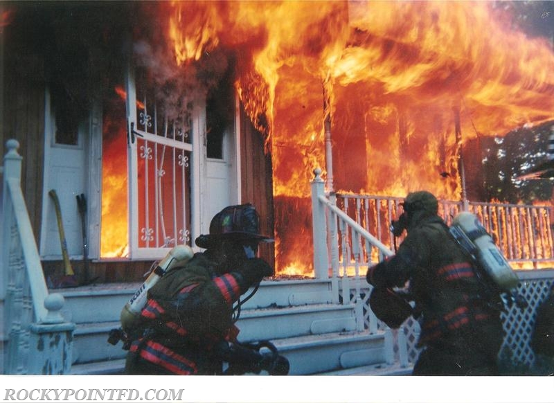 House Fire on Soundview Dr.
 in 1999